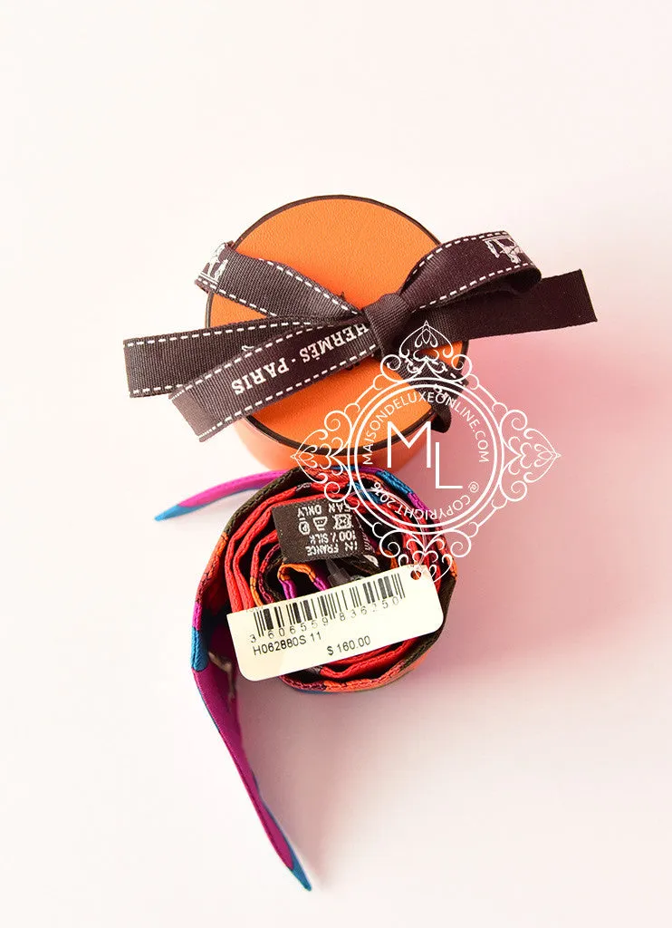 Hermes Grand Manège Rouge Fuchsia Twilly