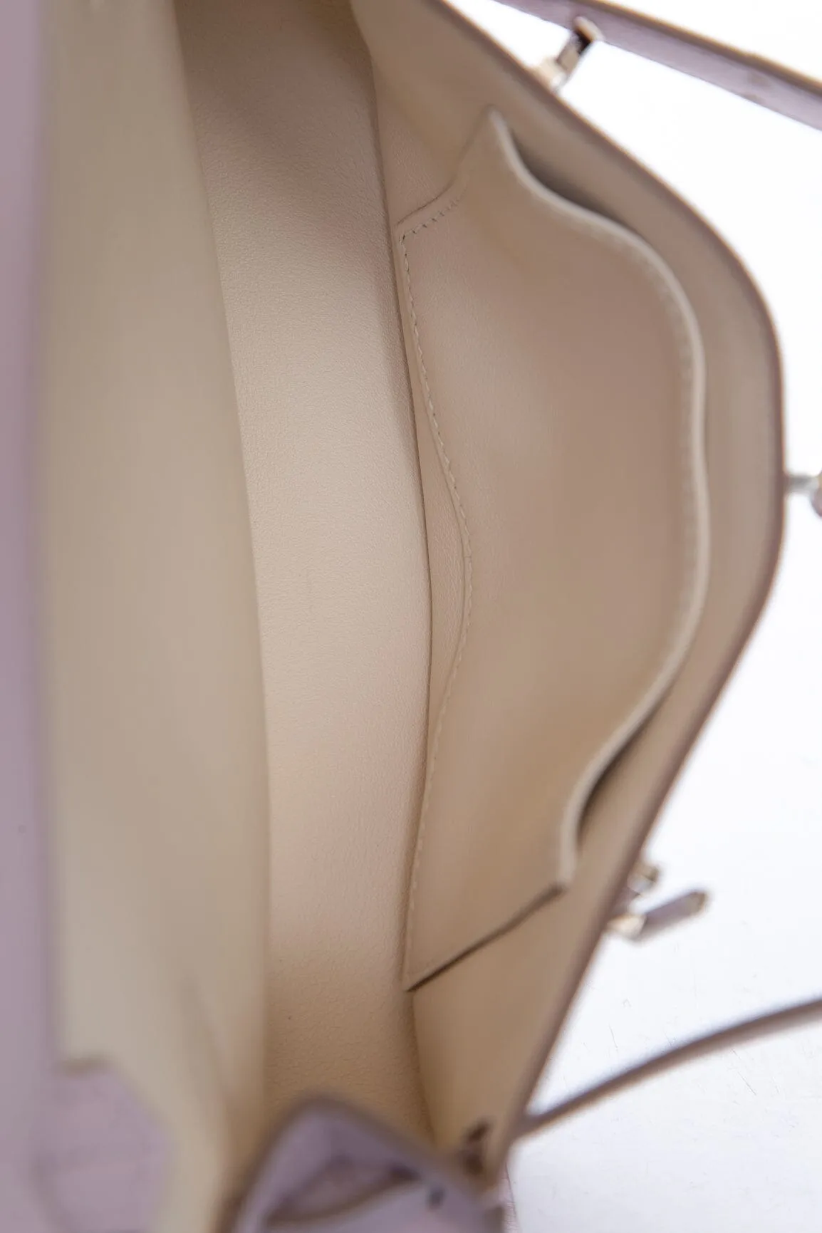 Hermès 2023 Evercolor Mini Jypsiere Handbag