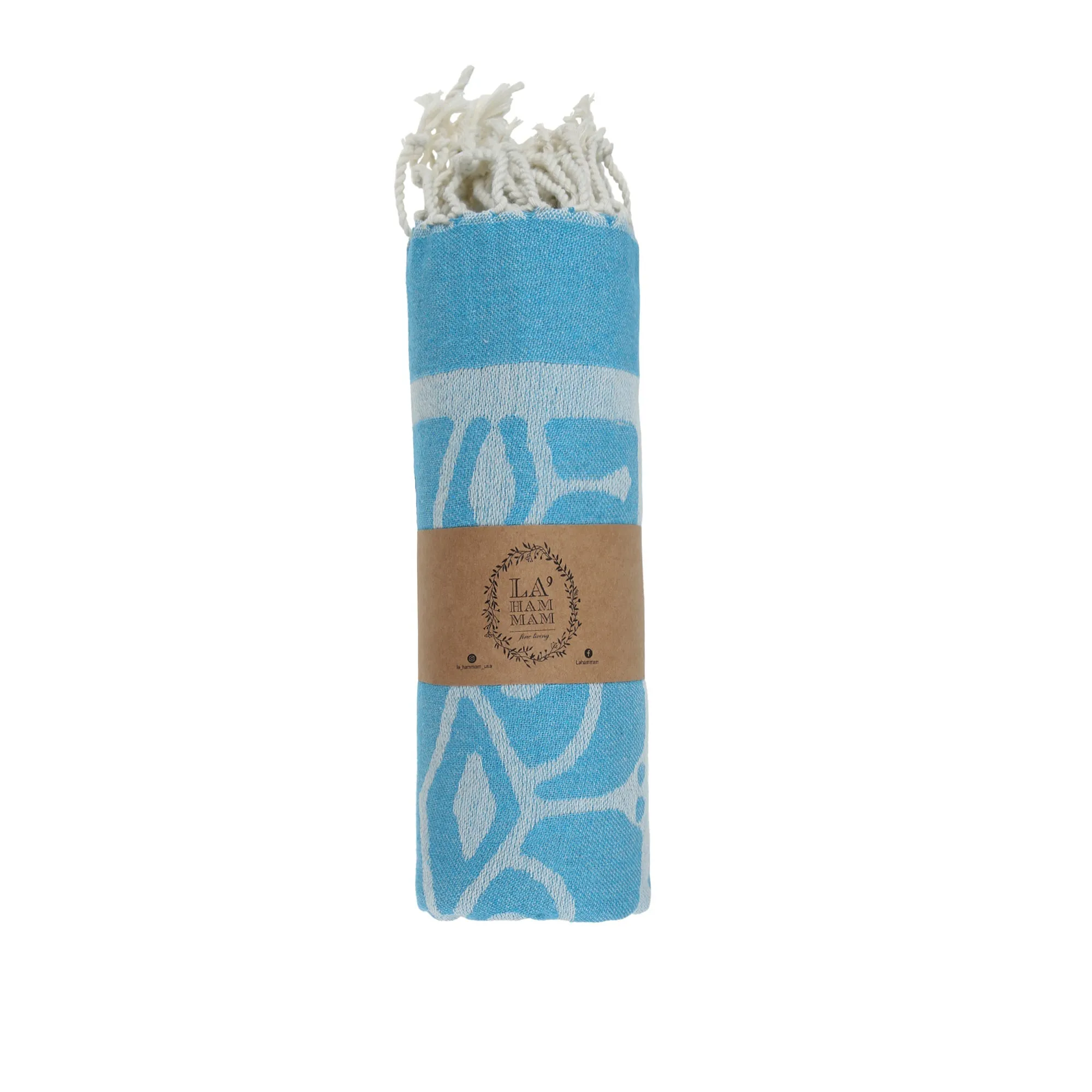 Hittite Peshtemal Pure Cotton Beach Towel by La'Hammam