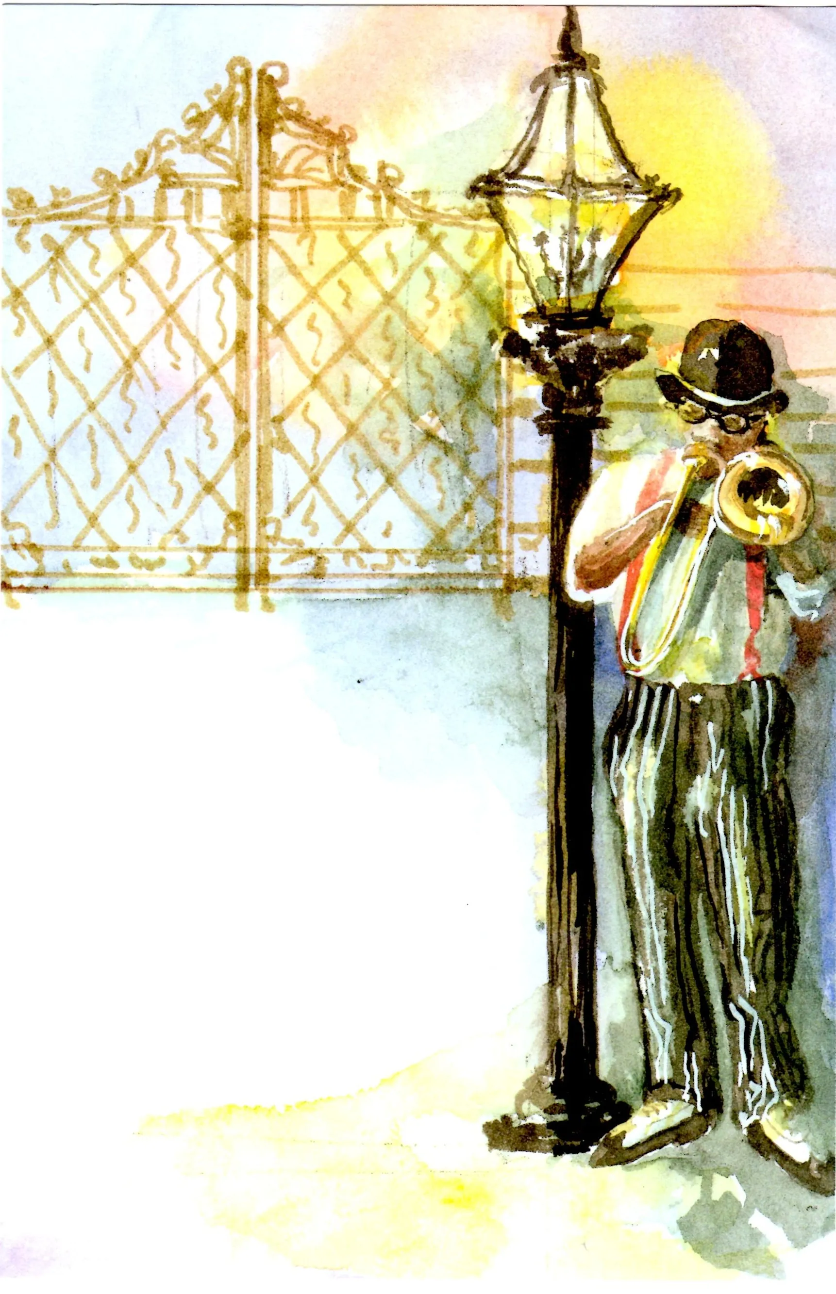 HOT HORN - BLANK STOCK INVITATION