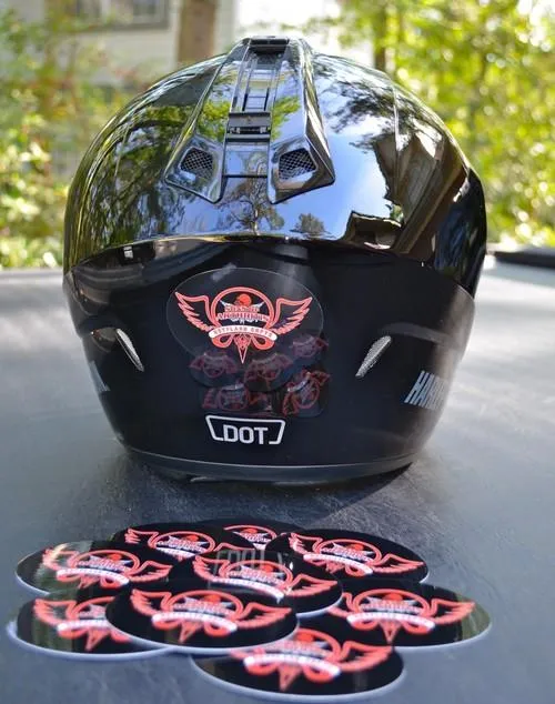 Hotflash Helmet Sticker