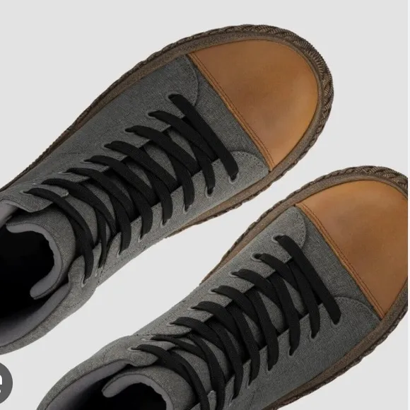 Hybrid Green Label Men’s The Wolsey2.0 High Top Sneaker Size 9.