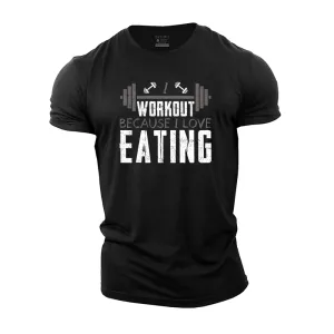 I Love Eating Cotton T-Shirt