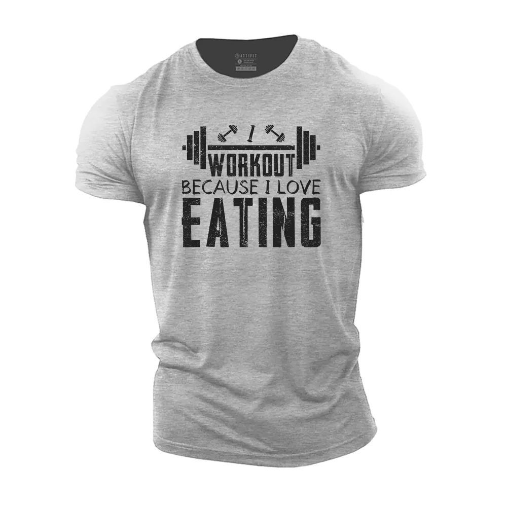 I Love Eating Cotton T-Shirt