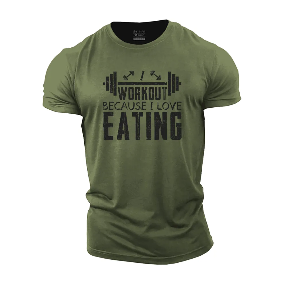 I Love Eating Cotton T-Shirt