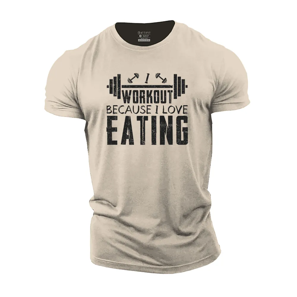 I Love Eating Cotton T-Shirt
