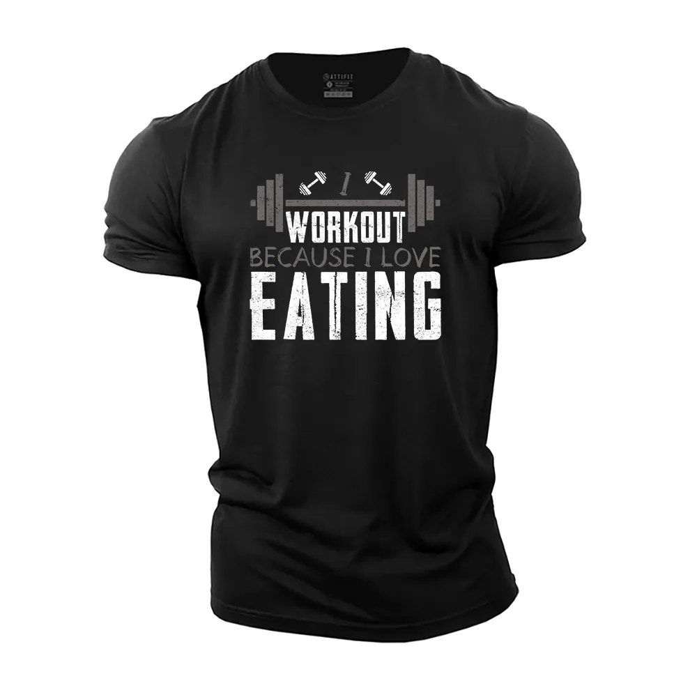 I Love Eating Cotton T-Shirt