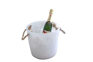 Ice Bucket White Swirl