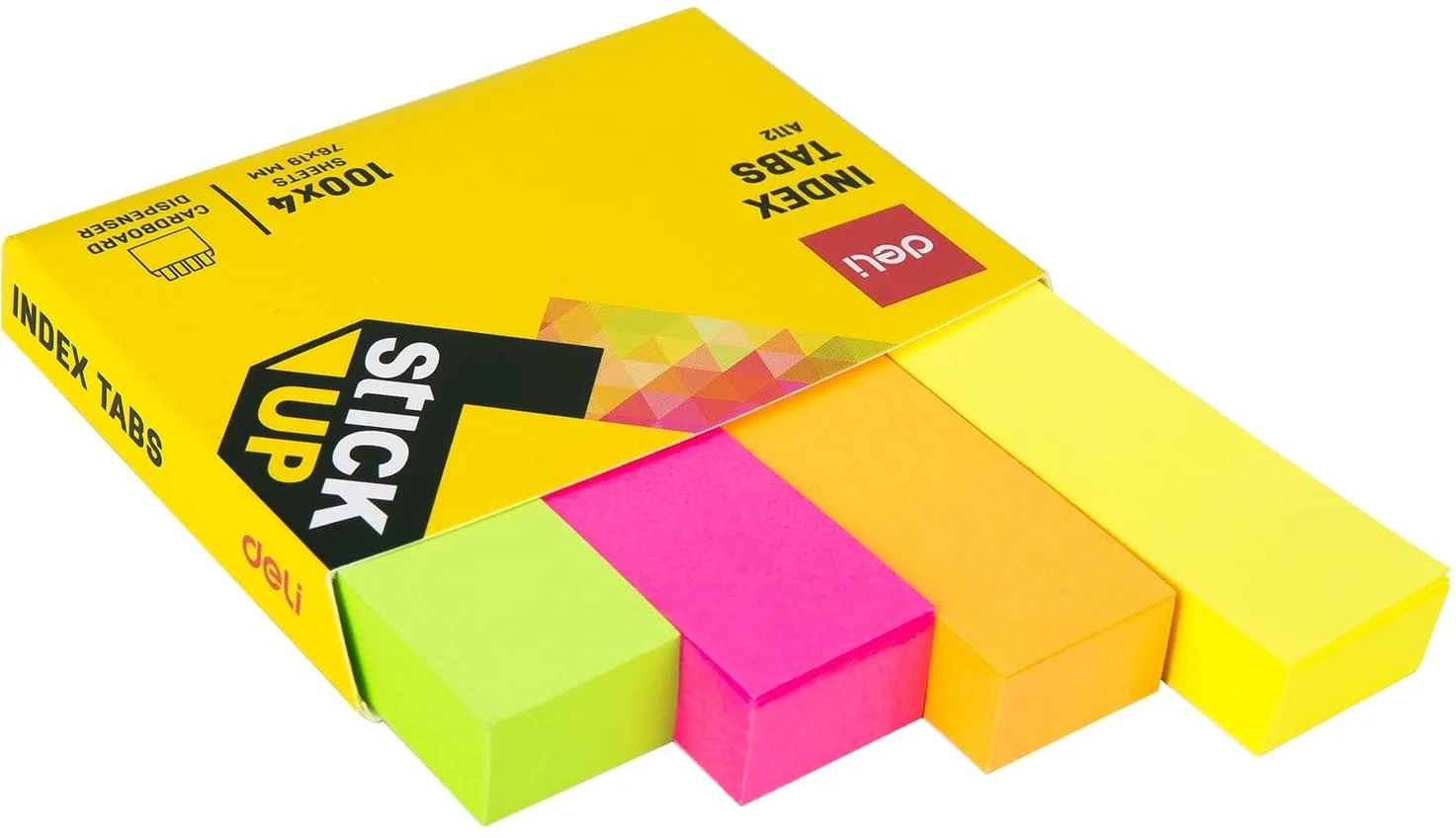 Index Tabs Deli 76x19mm A11202