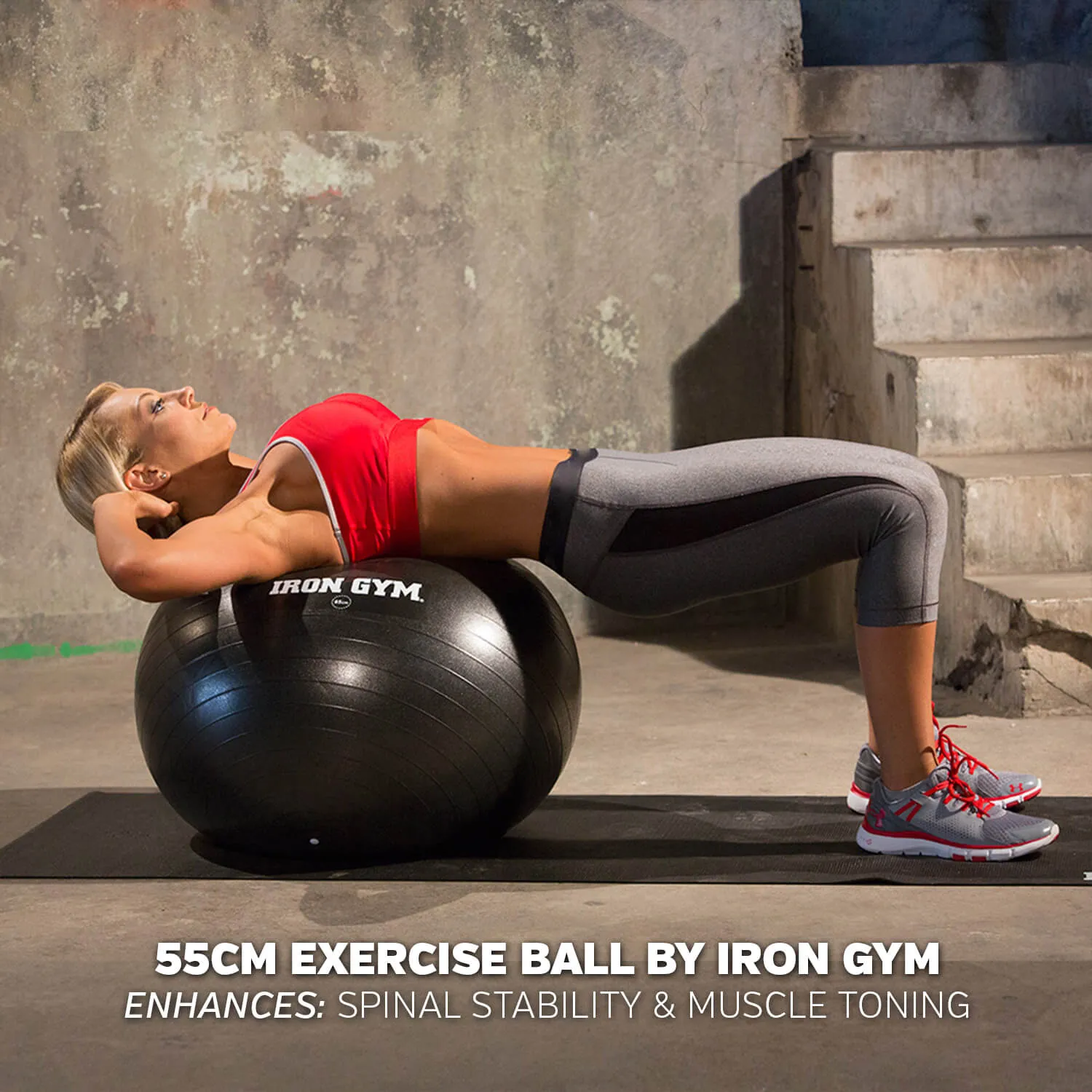 Iron Gym Essential Exercise Ball - 55cm