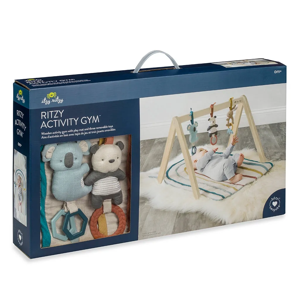 Itzy Ritzy Activity Gym™ Wooden Gym with Toy