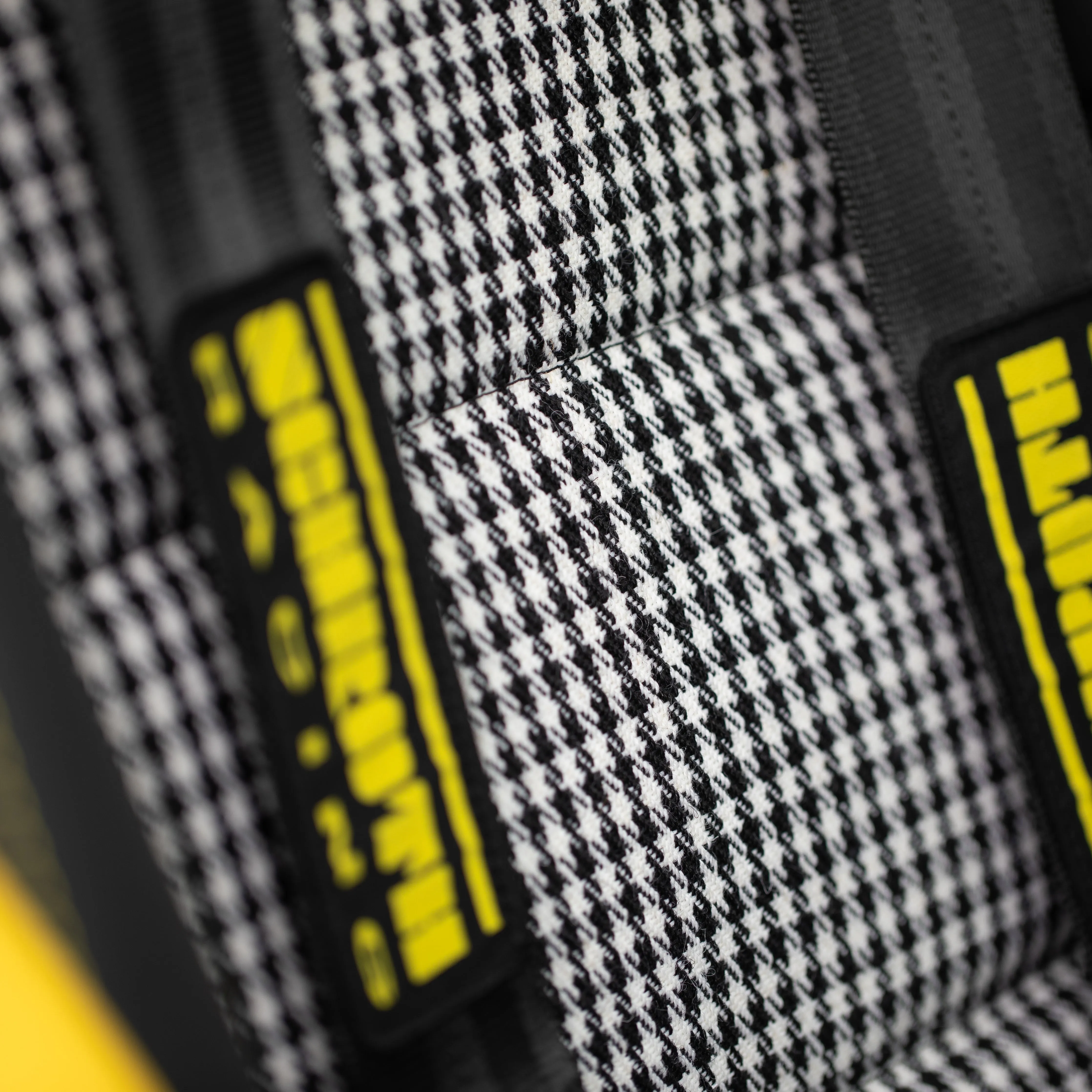 JCR SEAT CUSHION COVERS (FIXED BUCKETS - CLASSIC PEPITA)