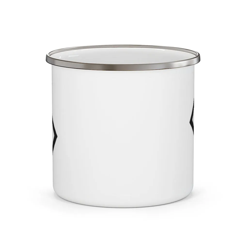 Jera (Harvest) Viking Rune Enamel Camping Mug