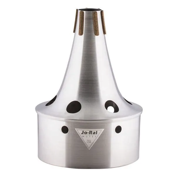 Jo-Ral Bass Trombone Bucket Mute – All Aluminium