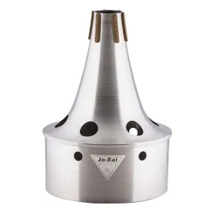 Jo-Ral Bass Trombone Bucket Mute – All Aluminium