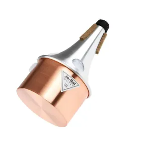 Jo-Ral Trumpet Bucket Mute – Aluminium with Copper Bottom