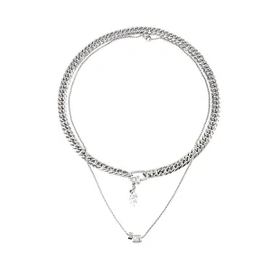 JUST CLICK LEAVE NECKLACE SET