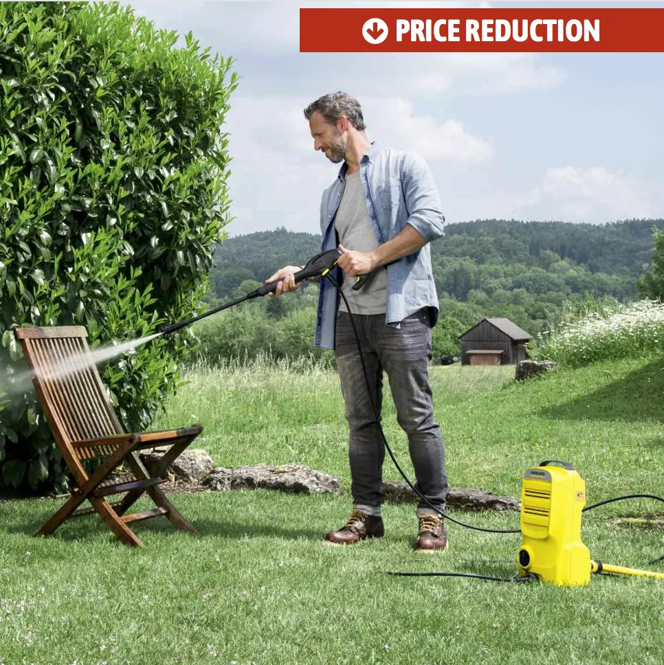 K2 COMPACT PRESSURE WASHER (Car and Home)