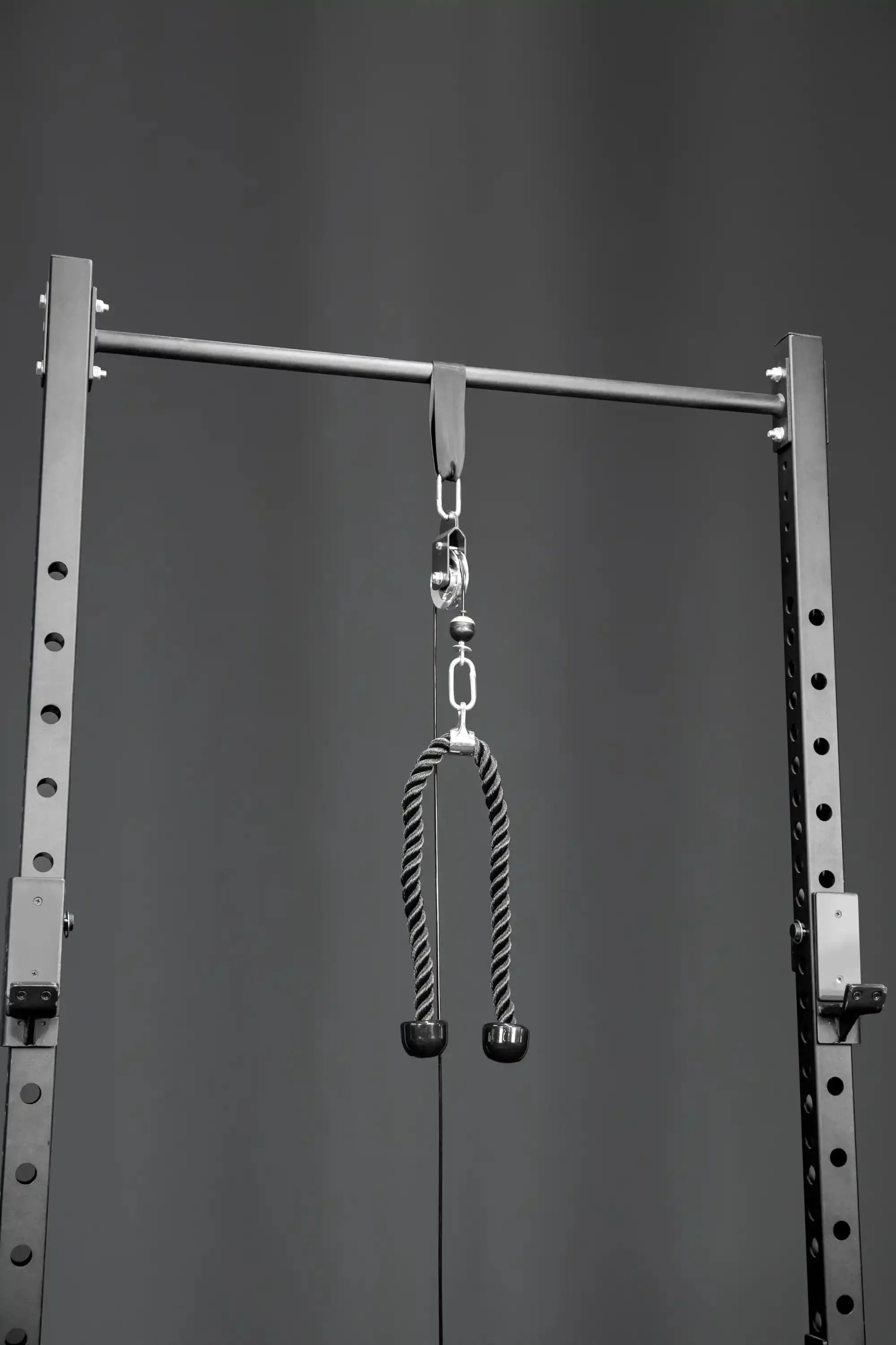 Kabelzugstation für Zuhause (Cable Pulley mit Scheibenhalter und Griffen)