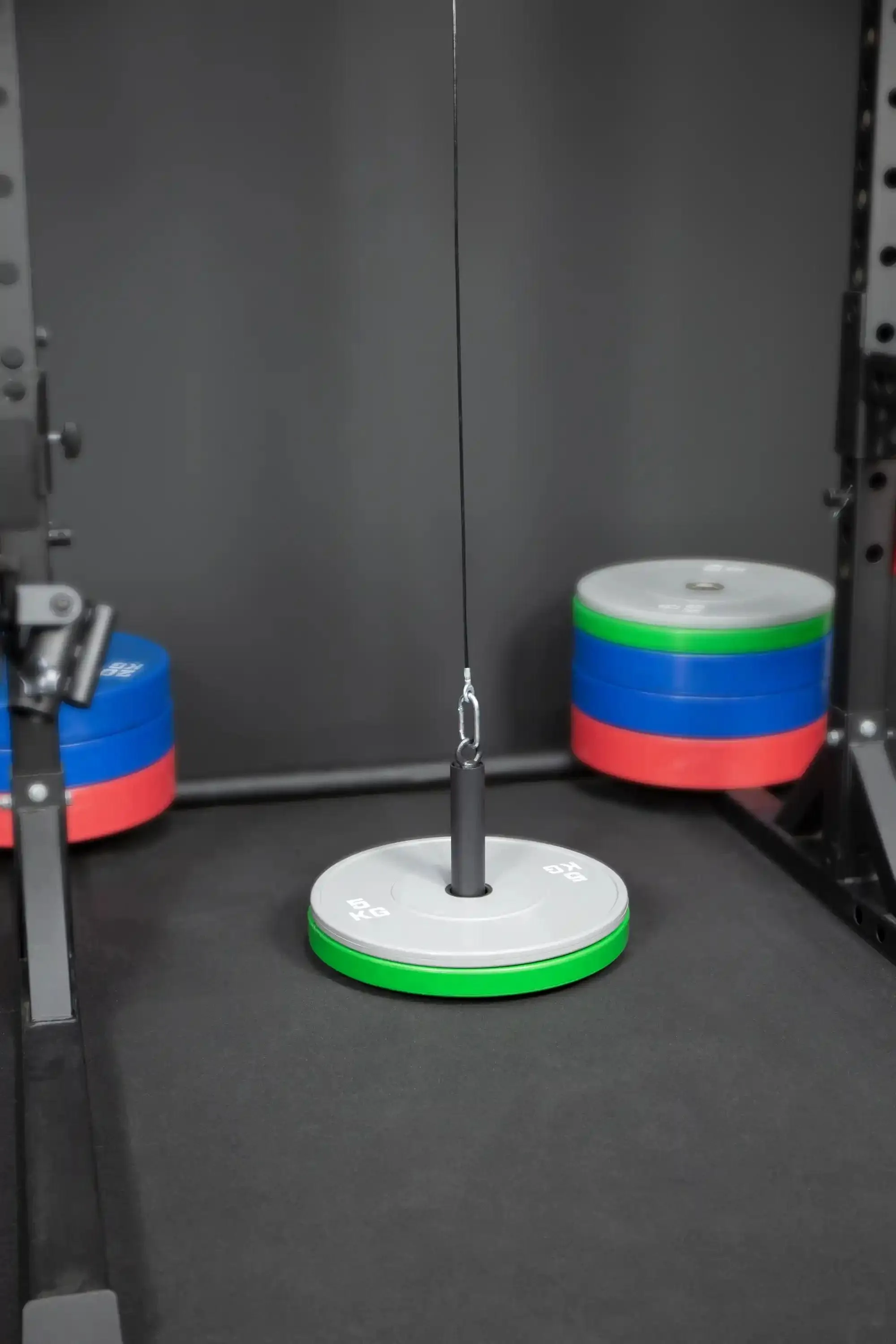 Kabelzugstation für Zuhause (Cable Pulley mit Scheibenhalter und Griffen)