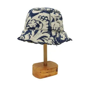 Kapital Indigo Jersey Bucket Hat