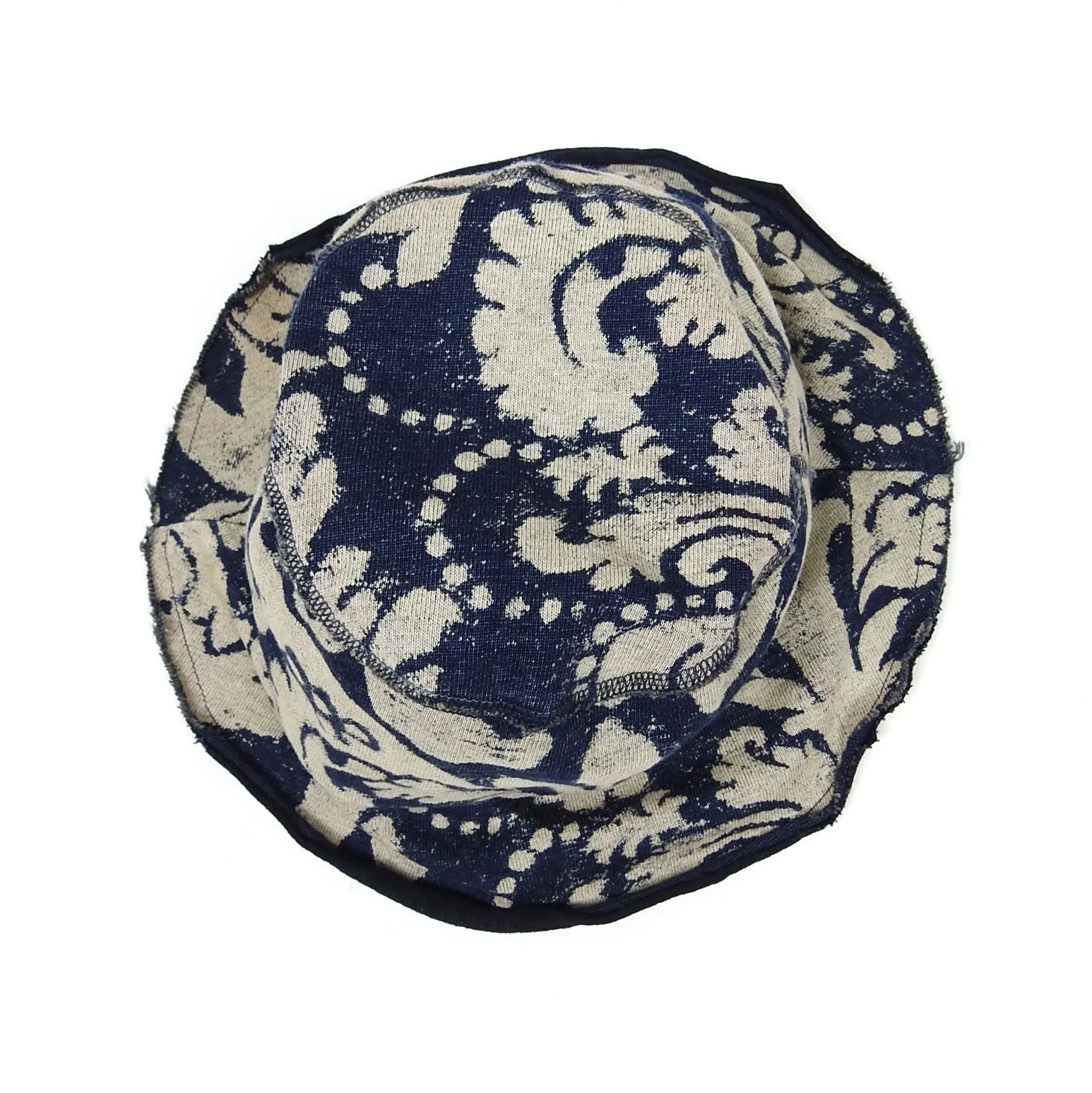 Kapital Indigo Jersey Bucket Hat