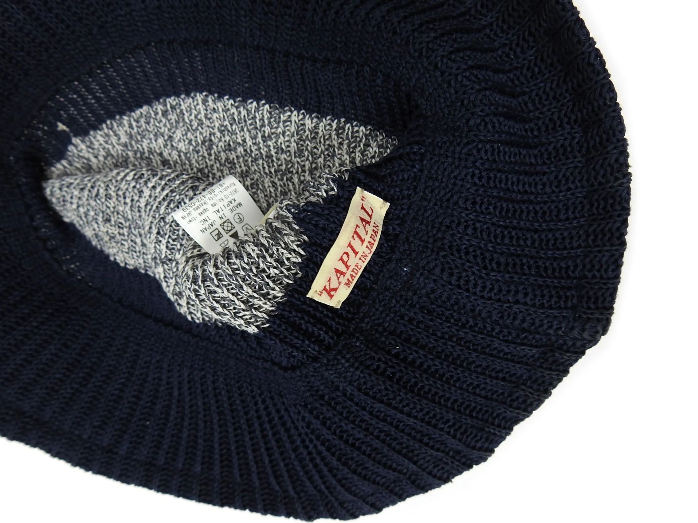 Kapital Knit Fisherman Bucket Hat Size 7-7.5