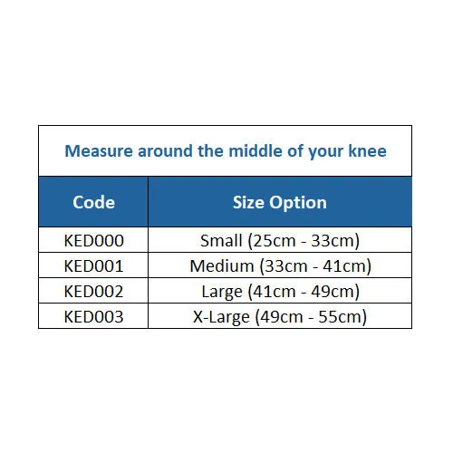 Kedley Active Elasticated Knee Support