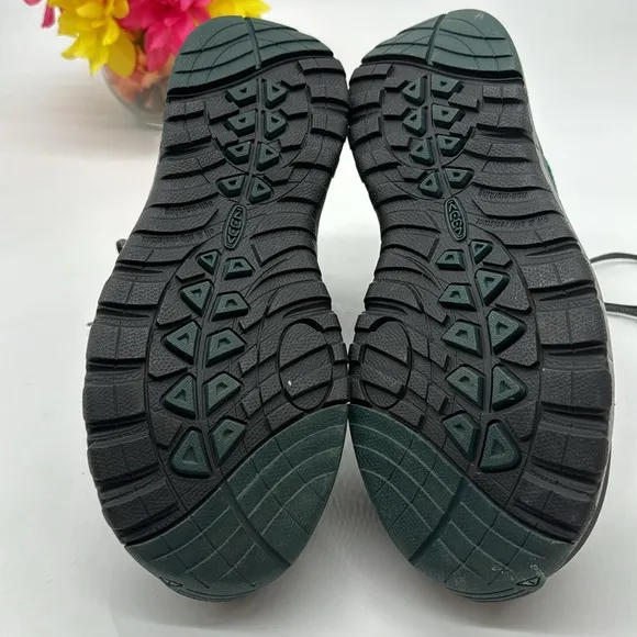Keen Teal Gray Hiking Work Boot ASTM F2413-11 Size 8 KET6437D