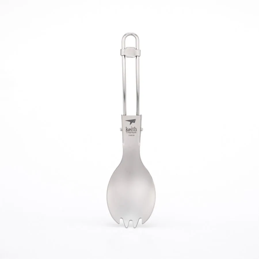 Keith Folding Titanium Spork