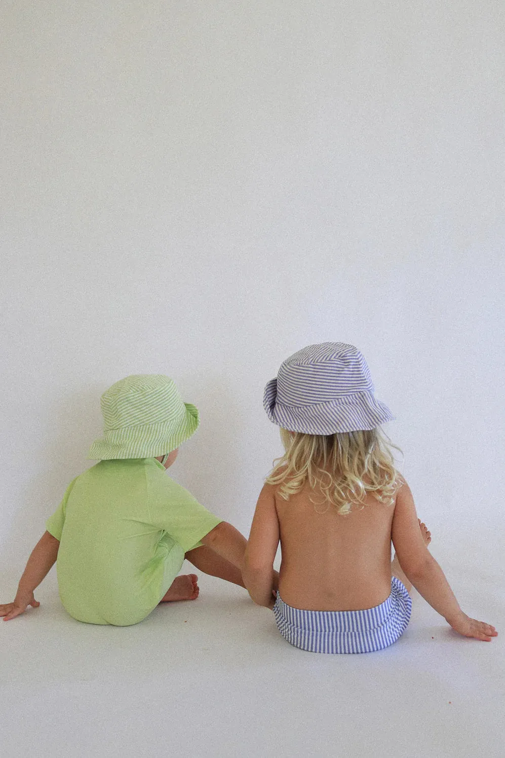 Kids Vali Bucket Hat - Melon Stripe