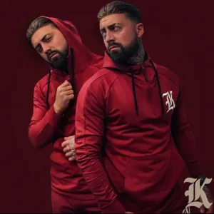 Kilo Kings Quarter Zip Hoodie (Burgundy)