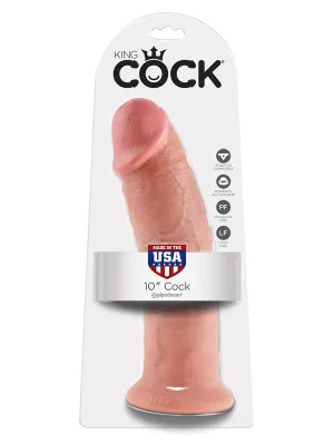 KING COCK 10 in. REALISTIC DILDO