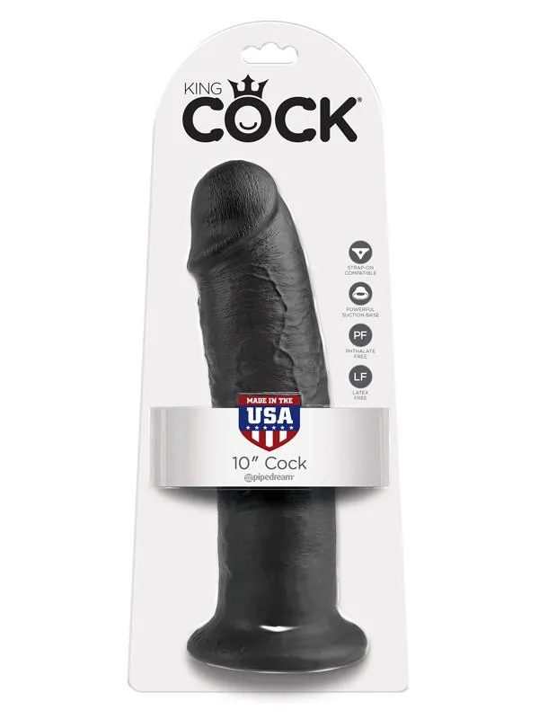 KING COCK 10 in. REALISTIC DILDO