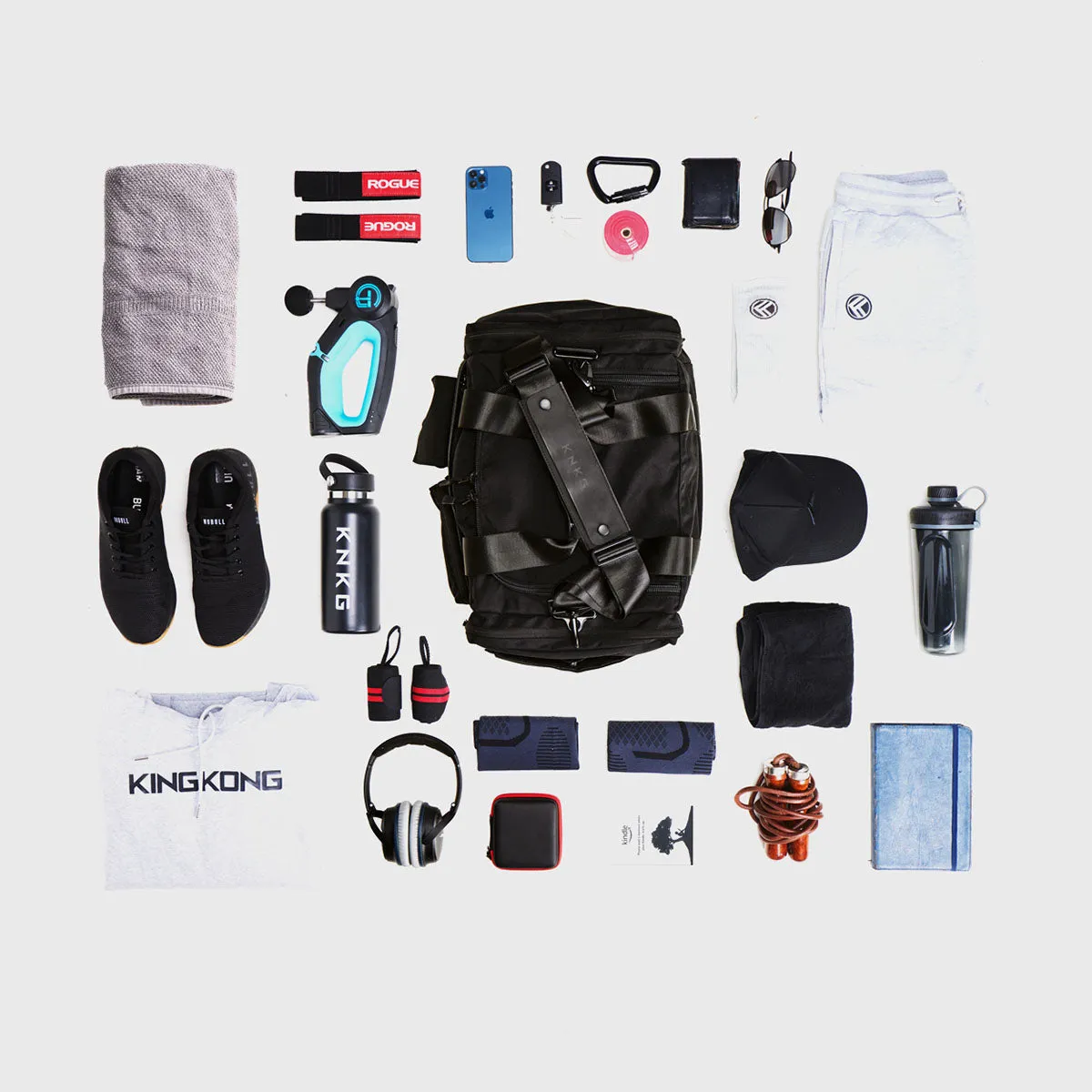 King Kong - PLUS33 JNR KONG DUFFEL - BLACK