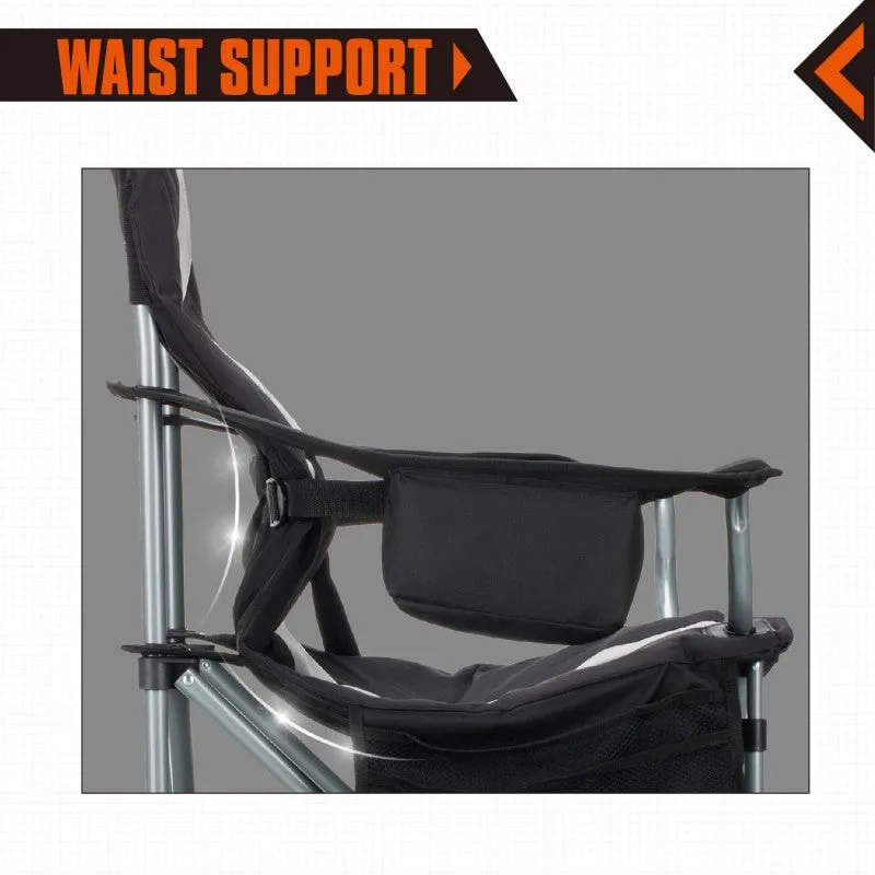 KingCamp - Deluxe Hard Arms Chair ( Black )
