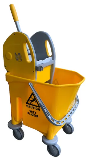 Kleanway Ecomix 25L Bucket W/ Wringer - Yellow