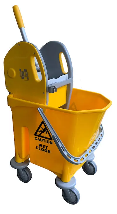 Kleanway Ecomix 25L Bucket W/ Wringer - Yellow