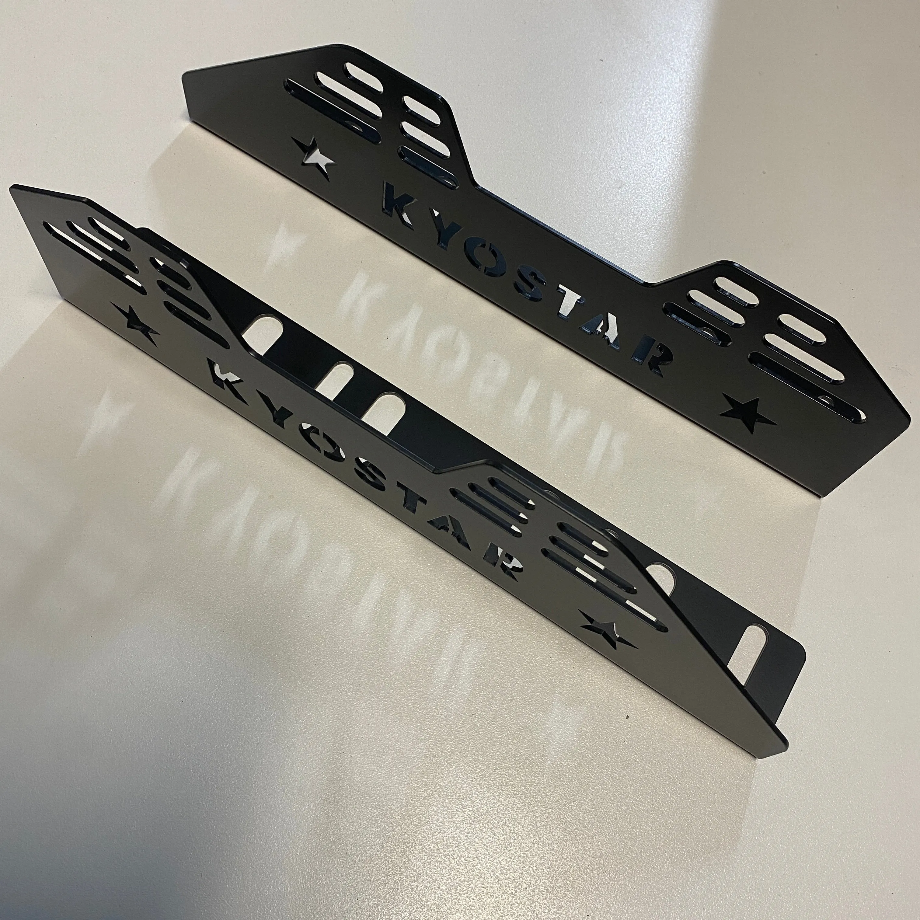 Kyostar Black Bucket Seat Brackets