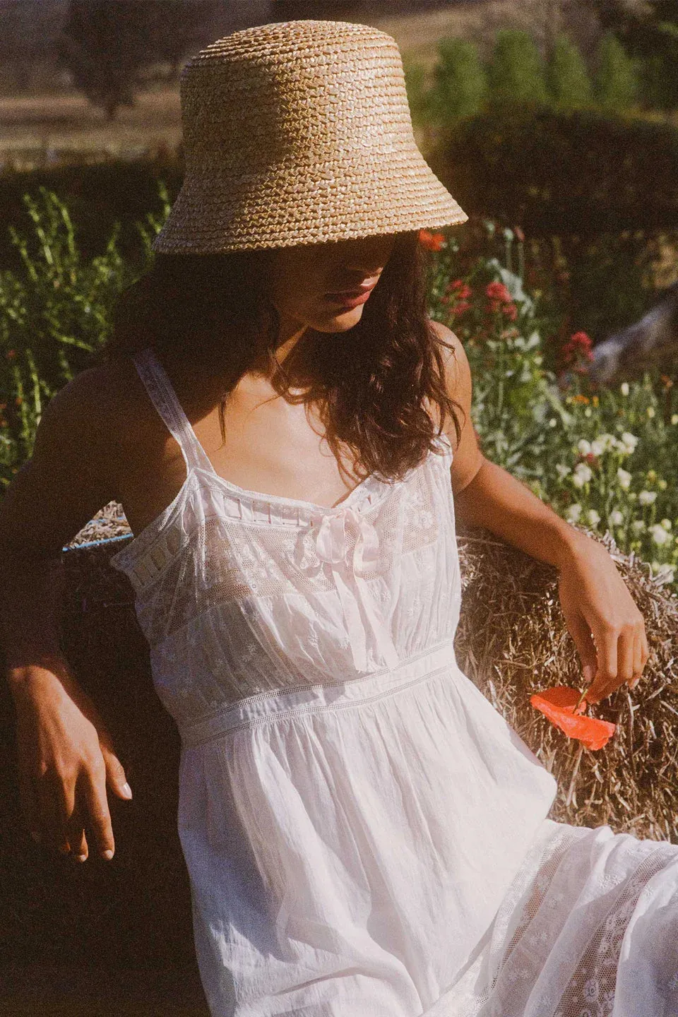 lack of color / inca bucket hat - criss cross