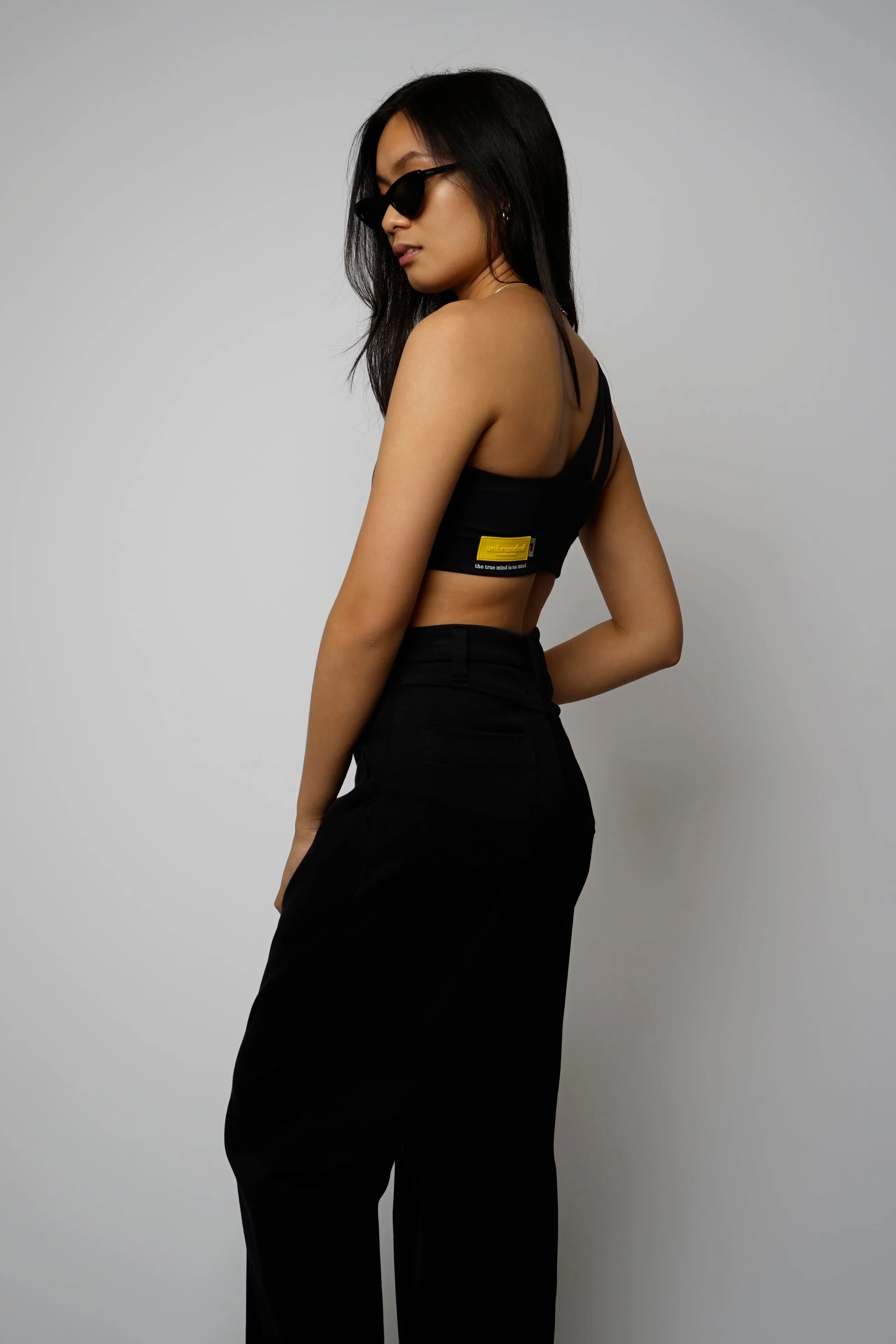 Lana Asymmetric Active Bra Top