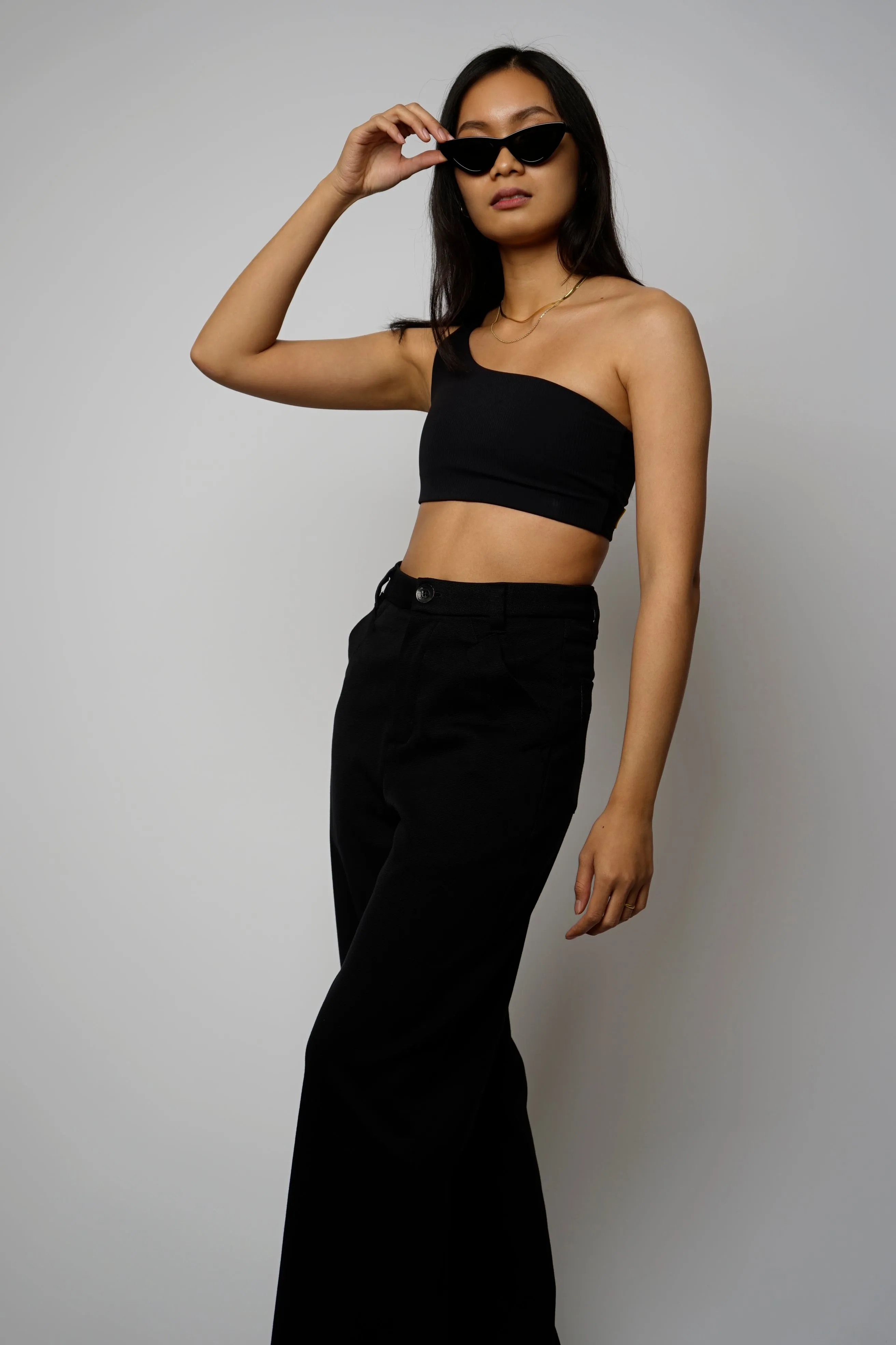 Lana Asymmetric Active Bra Top
