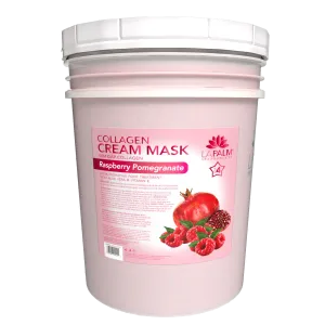 LAPALM Collagen Cream Mask Bucket - Raspberry