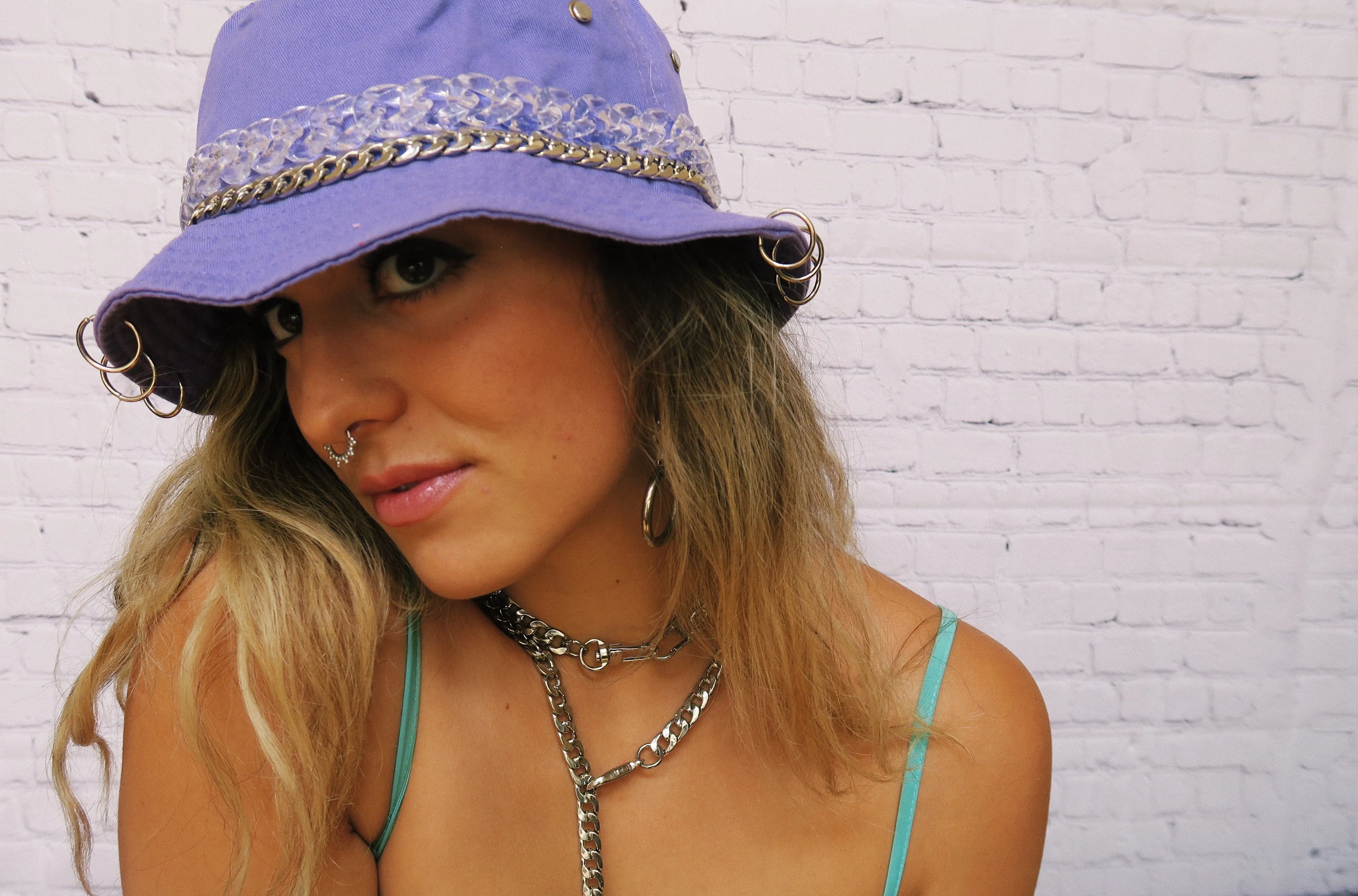 Lavender Reign Acrylic Bucket