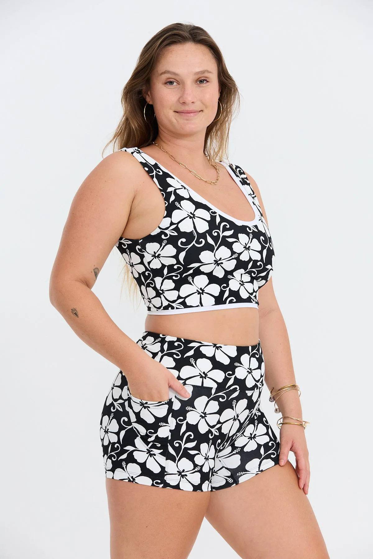 Layered Active Tank - Pupukea Black