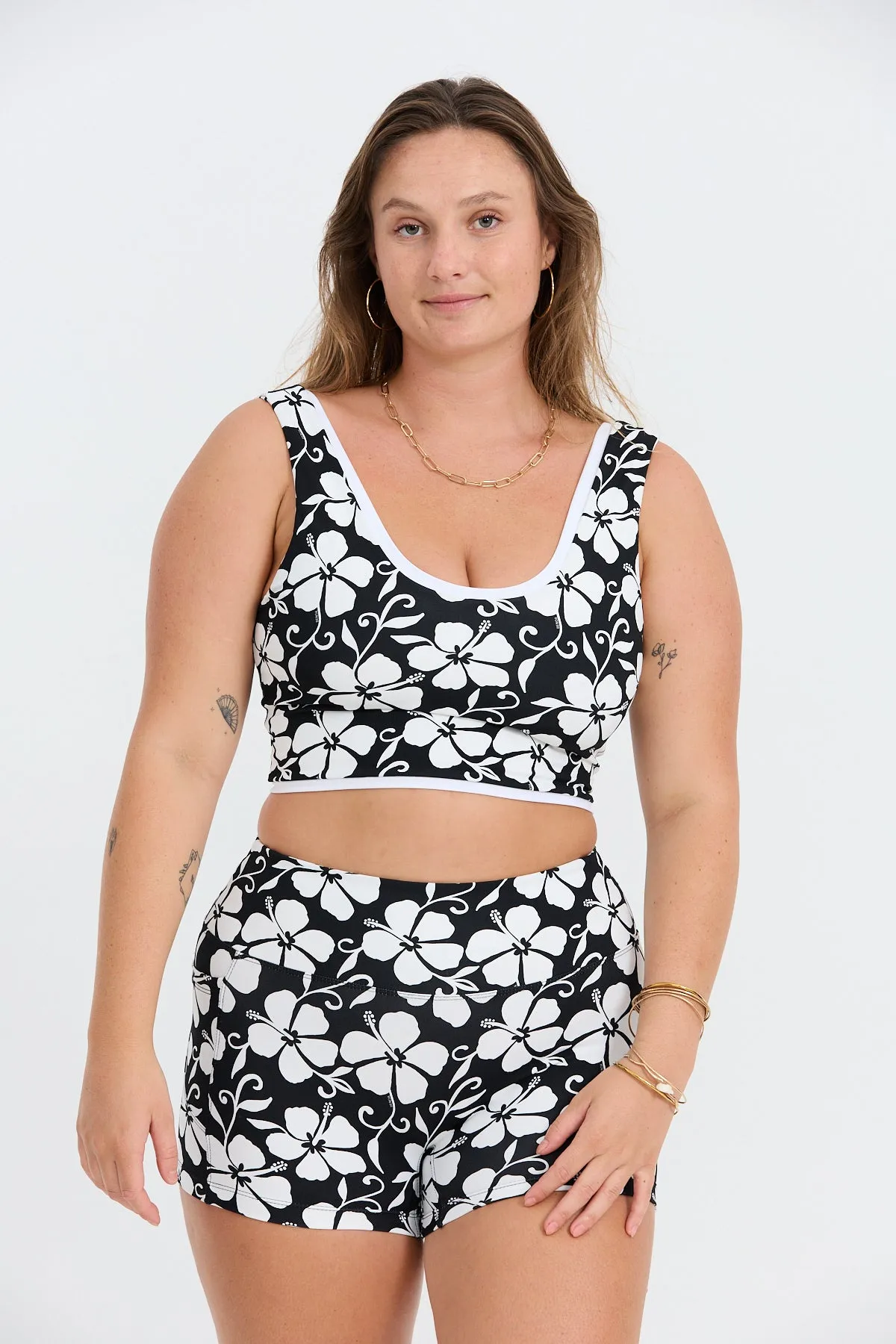 Layered Active Tank - Pupukea Black