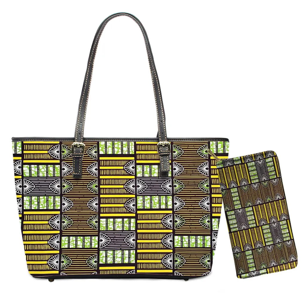 Leather Tote bag Set