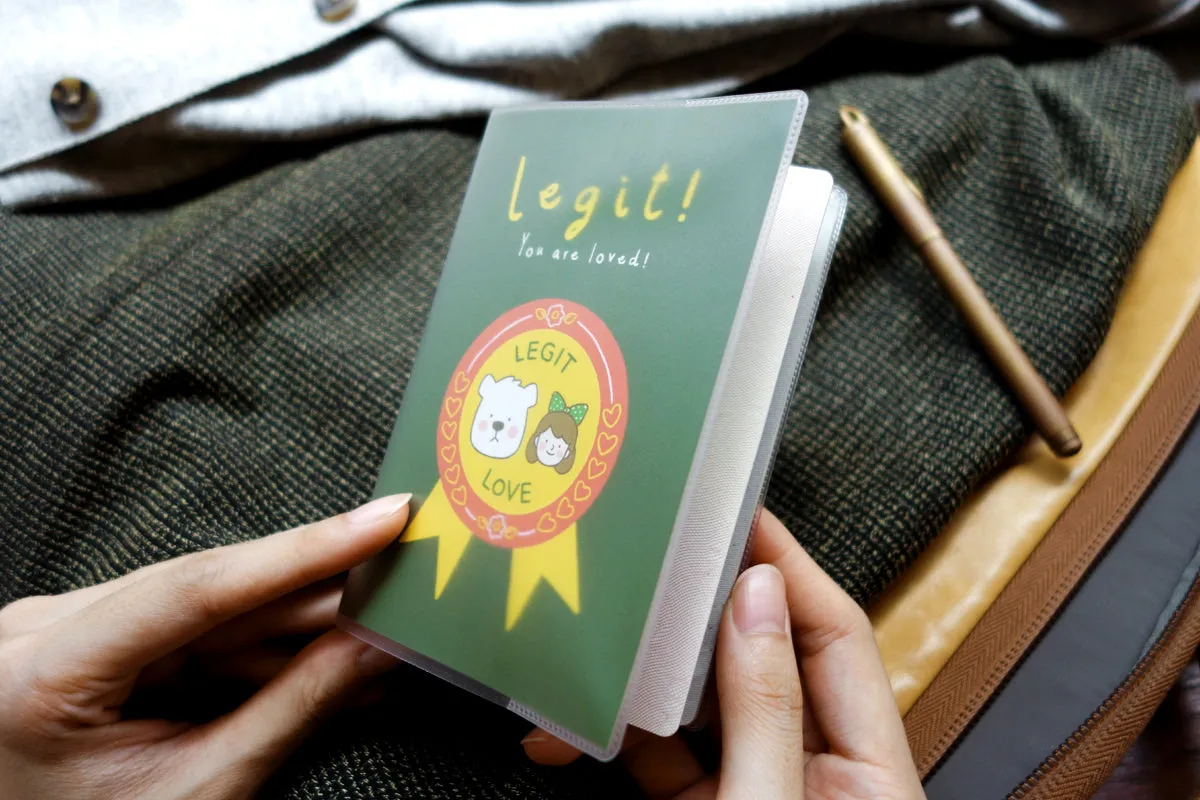 Legit! You Are Loved! {Passport Cover}
