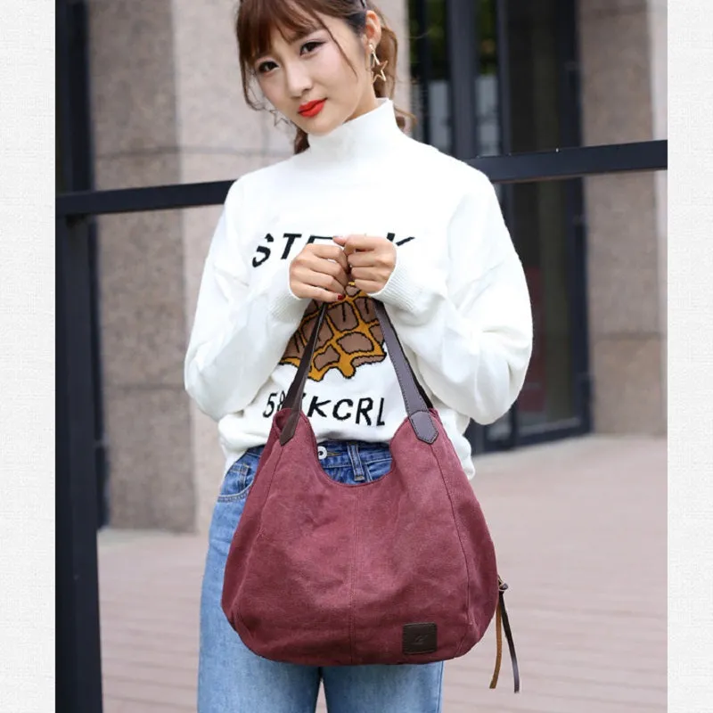 Leisure Multi-layer Handbag