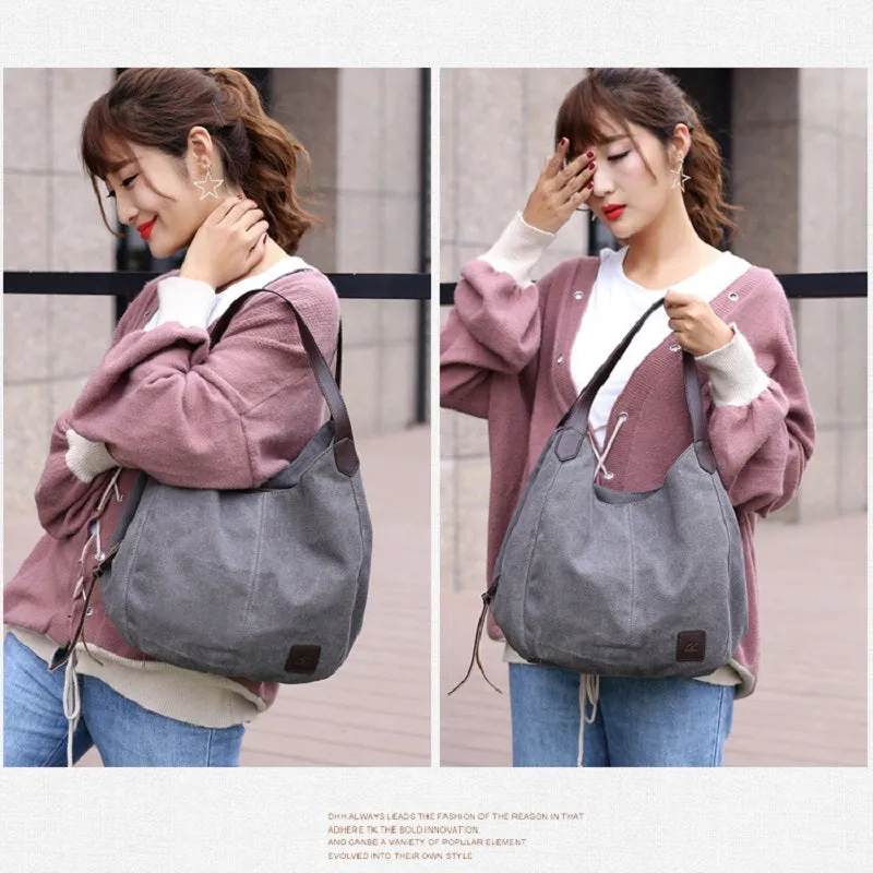 Leisure Multi-layer Handbag